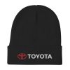 Cappello invernale logo Toyota con risvolto ricamato 4x4 offroad